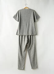 Pyjama gris VANIA pour femme seconde vue