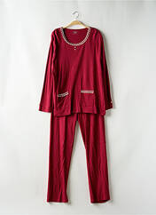 Pyjama rouge CANAT pour femme seconde vue