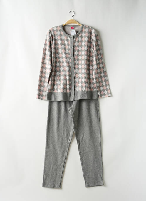 Pyjama gris VANIA pour femme