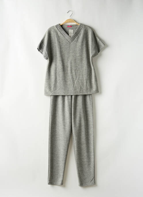 Pyjama gris VANIA pour femme