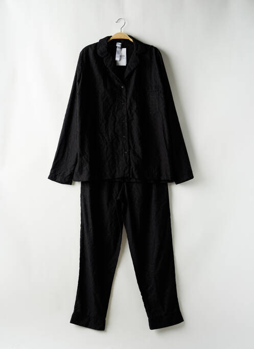 Pyjama noir LOUISA BRACQ pour femme