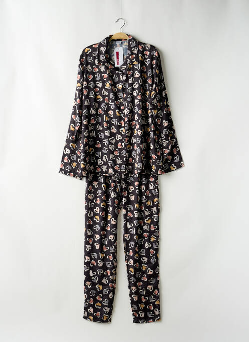 Pyjama noir VANIA pour femme