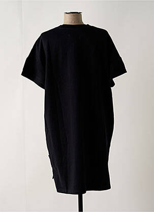 Robe mi-longue manches courtes manches courtes noir LEE COOPER femme