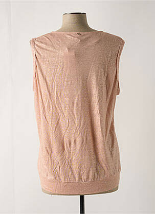 Top coupe fluide sans manche rose VOODOO femme