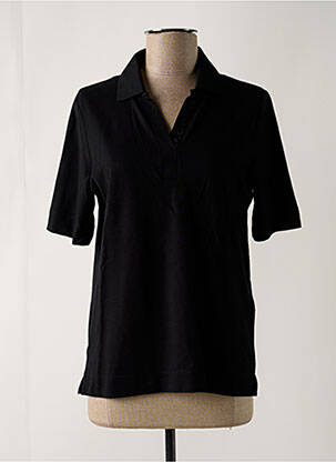 Polo noir CECIL pour femme