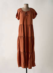 Robe longue marron CREAM pour femme seconde vue