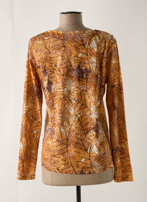 Top orange DIANE LAURY pour femme