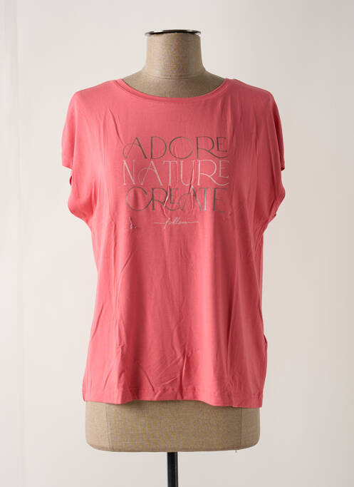 T-shirt rose STREET ONE pour femme