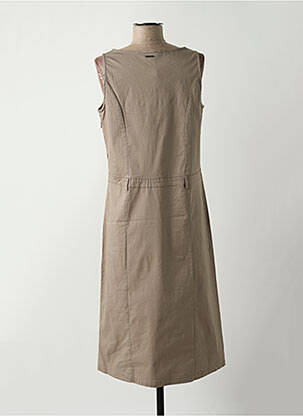 Robe mi-longue sans manche sans manche gris AGATHE & LOUISE femme
