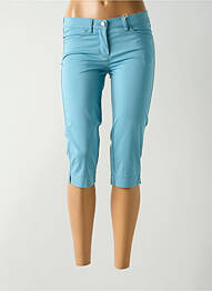 Corsaire stretch taille normale bleu TONI femme