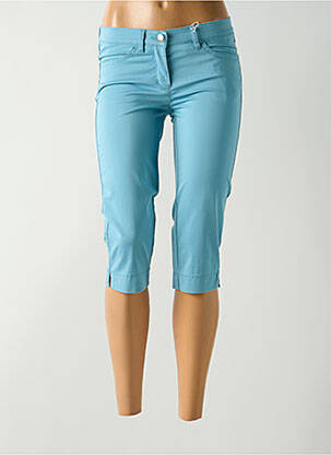 Corsaire stretch taille normale bleu TONI femme