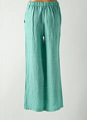 Pantalon large vert LE BOUDOIR D'EDOUARD pour femme seconde vue