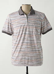 Polo gris COFOX pour homme seconde vue