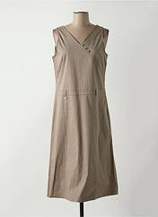 Robe mi-longue gris AGATHE & LOUISE pour femme seconde vue