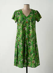 Robe mi-longue vert AGATHE & LOUISE pour femme seconde vue