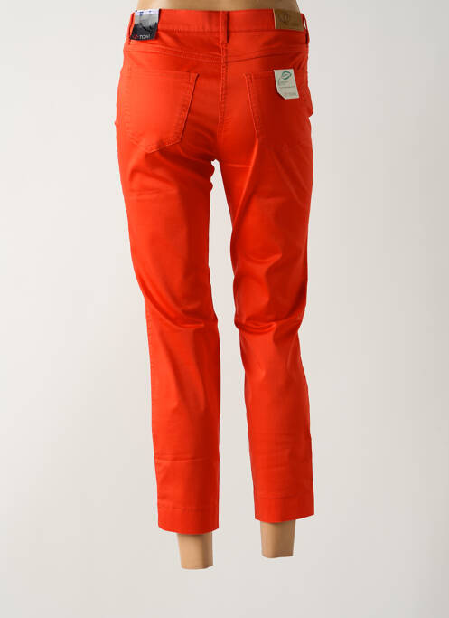 Pantalon 7/8 orange TONI pour femme
