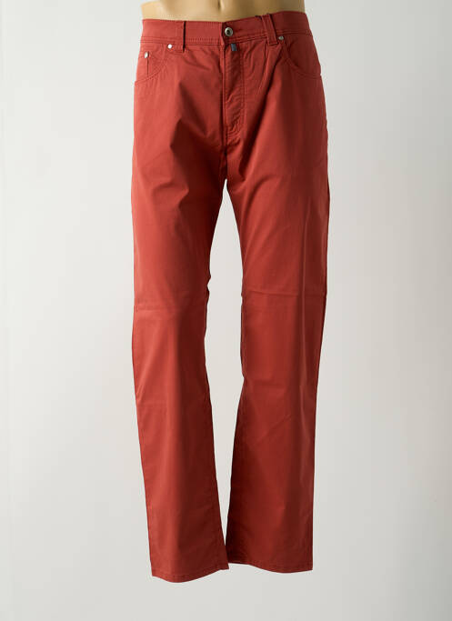 Pantalon droit orange PIERRE CARDIN pour homme