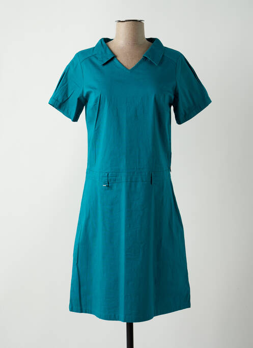 Robe mi-longue bleu AGATHE & LOUISE pour femme