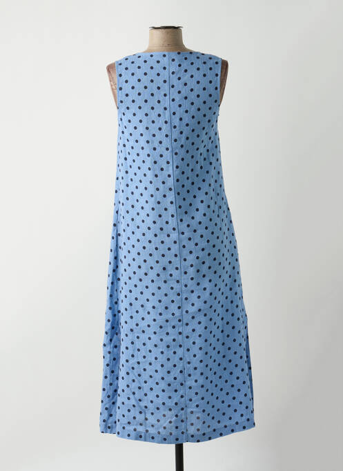Robe mi-longue bleu LE BOUDOIR D'EDOUARD pour femme