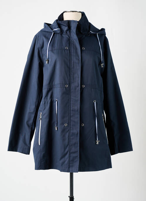 Parka bleu CHRISTINE LAURE pour femme