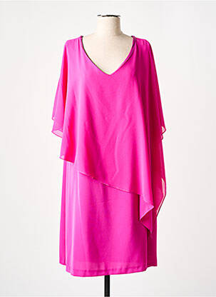 Robe mi-longue sans manche sans manche rose SPG WOMAN femme
