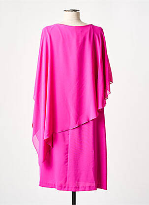 Robe mi-longue sans manche sans manche rose SPG WOMAN femme