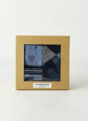 Chaussettes bleu CAMBRIDGE pour homme seconde vue