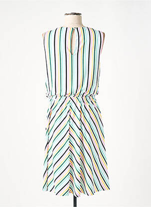 Robe mi-longue sans manche sans manche blanc TOMMY HILFIGER femme