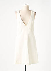 Robe mi-longue blanc CAROLL pour femme seconde vue