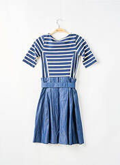 Robe mi-longue bleu TOMMY HILFIGER pour femme seconde vue