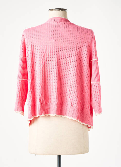 Gilet manches longues rose RODIER femme