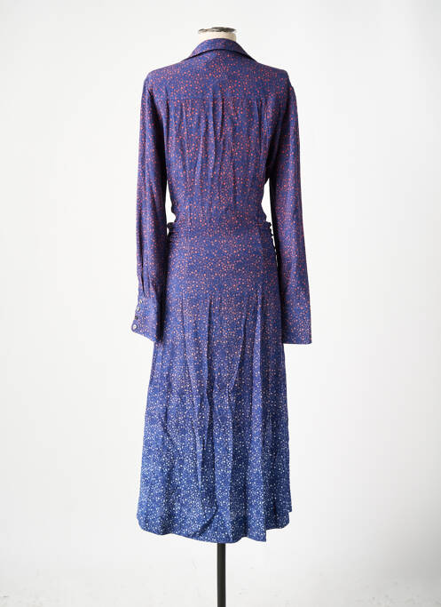 Robe longue bleu TOMMY HILFIGER pour femme