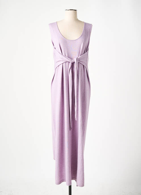 Robe longue violet RODIER pour femme