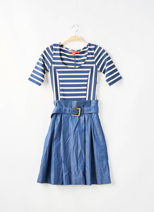 Robe mi-longue bleu TOMMY HILFIGER pour femme