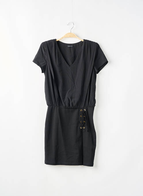 Robe mi-longue noir IKKS pour femme