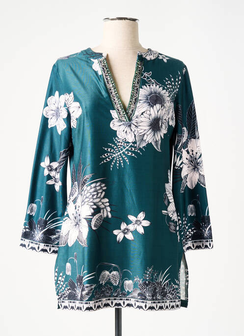 Tunique manches longues vert WEILL pour femme