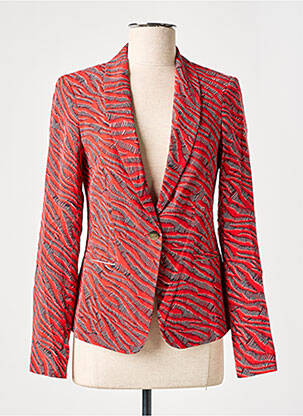 Blazer poches rouge ONE STEP femme