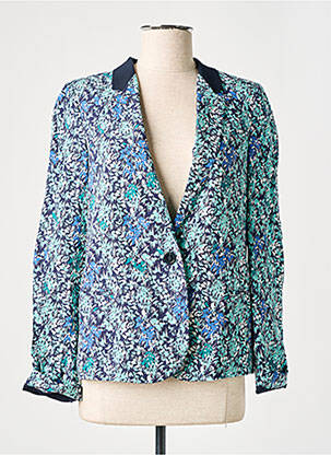 Blazer poches bleu IKKS femme