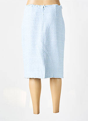 Jupe mi-longue taille normale bleu WEILL femme