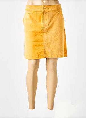 Jupe courte poches jaune BURTON femme