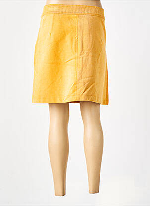 Jupe courte poches jaune BURTON femme