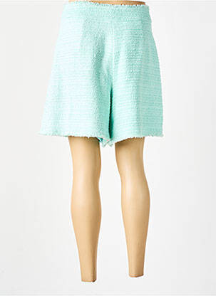 Bermuda coupe droite taille normale vert WEILL femme