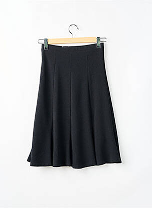 Jupe mi-longue stretch noir WEILL femme