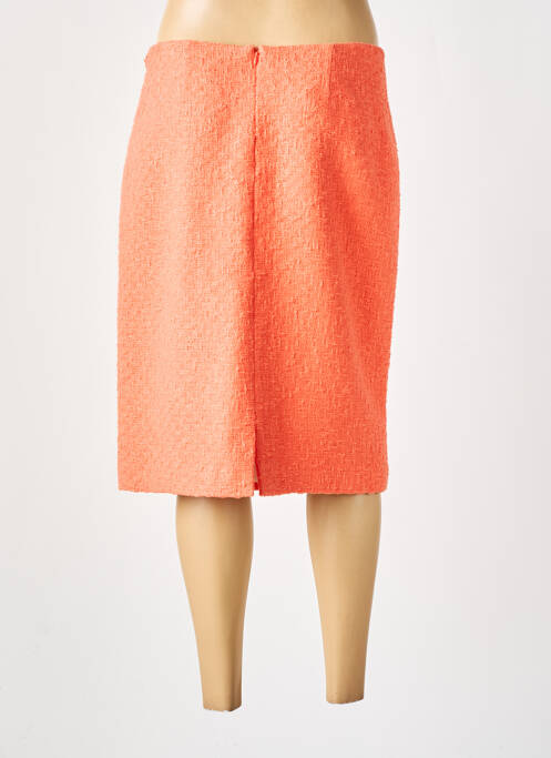 Jupe mi-longue orange WEILL pour femme