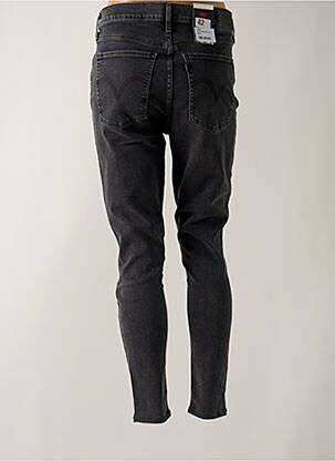 Jeans skinny effet usé délavé taille haute gris LEVI'S femme