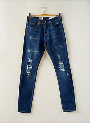 Jeans skinny stretch taille normale bleu LEVI'S homme