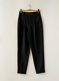 Pantalon slim stretch taille haute noir CAROLL femme