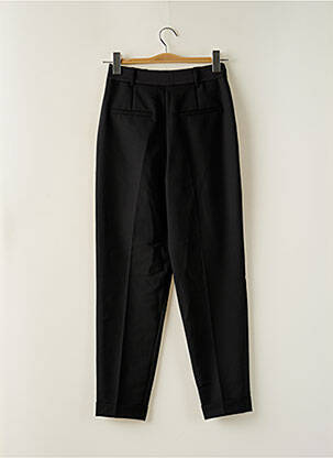 Pantalon slim taille haute taille haute noir CAROLL femme
