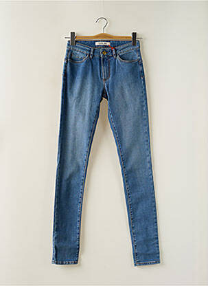 Jeans coupe slim stretch taille normale bleu I.CODE (By IKKS) femme
