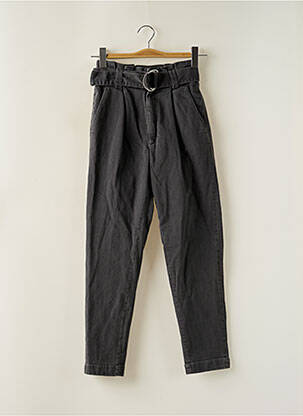 Jean coupe mom poches taille haute gris REIKO femme